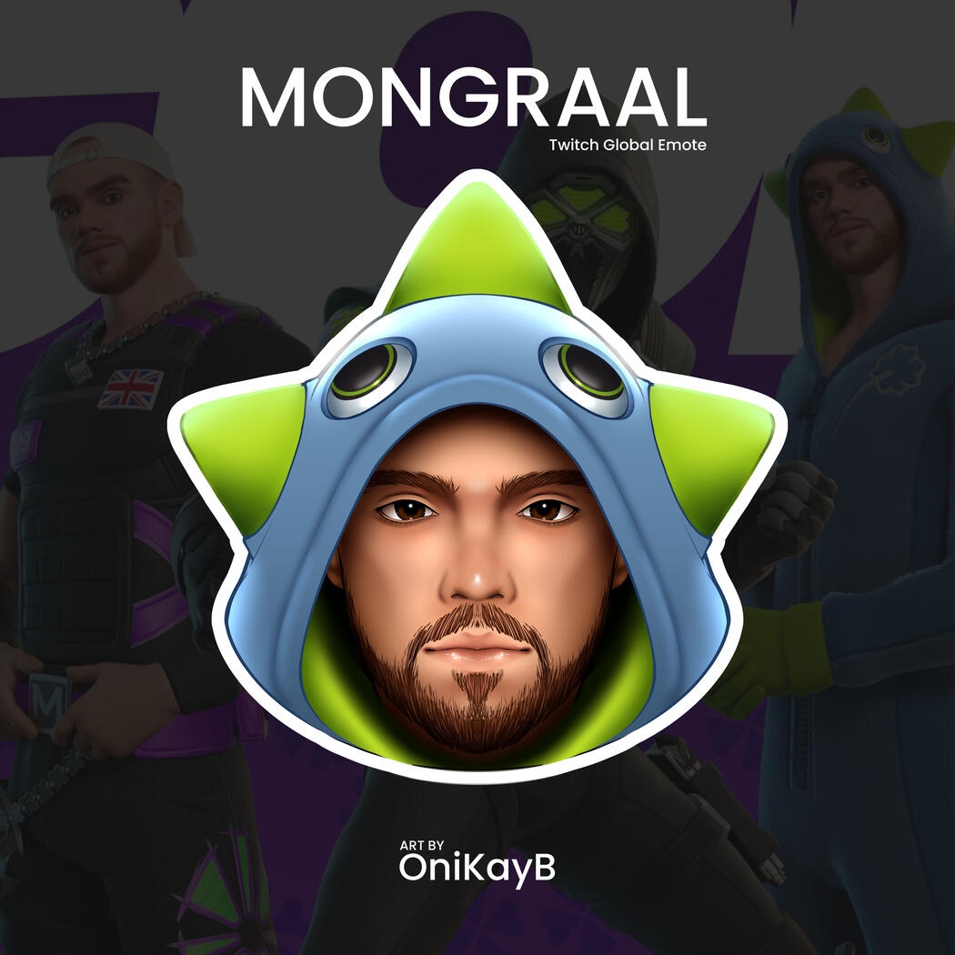 Twitch Emote - Mongraal